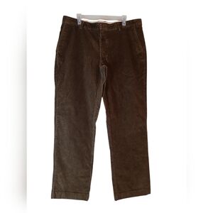LL. Bean Corduroy pants men's size 38x32  Brown